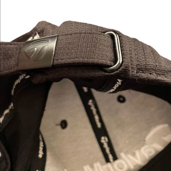 Taylormade adjustable golf hat in black, excellent condition, - Picture 3 of 10